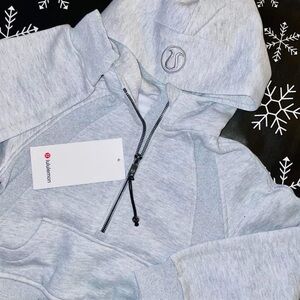 Lululemon scuba Gray Hoodie- YOUTH size 8/9